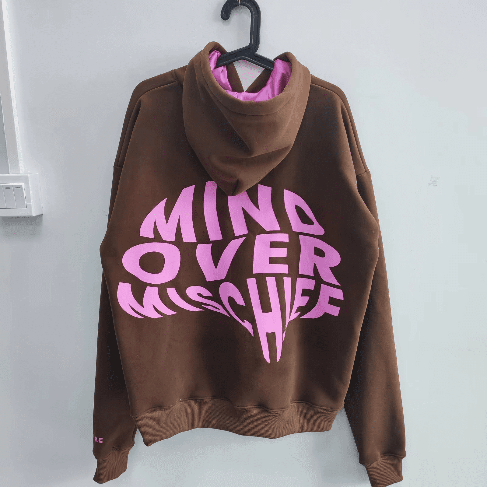 Plain Hooded Pullover Silk Men Satin Lined Hoodie With Silk Hood - Image 2